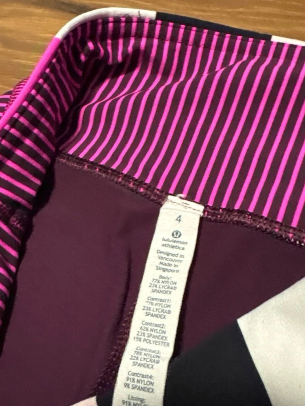🔥 Lululemon Run Inspire Crop II Leggings Size 4 - Picture 4 of 10